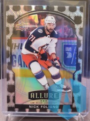 2020-21 Upper Deck Allure 2005 NHL Shield Nick Foligno #51 Blue Jackets